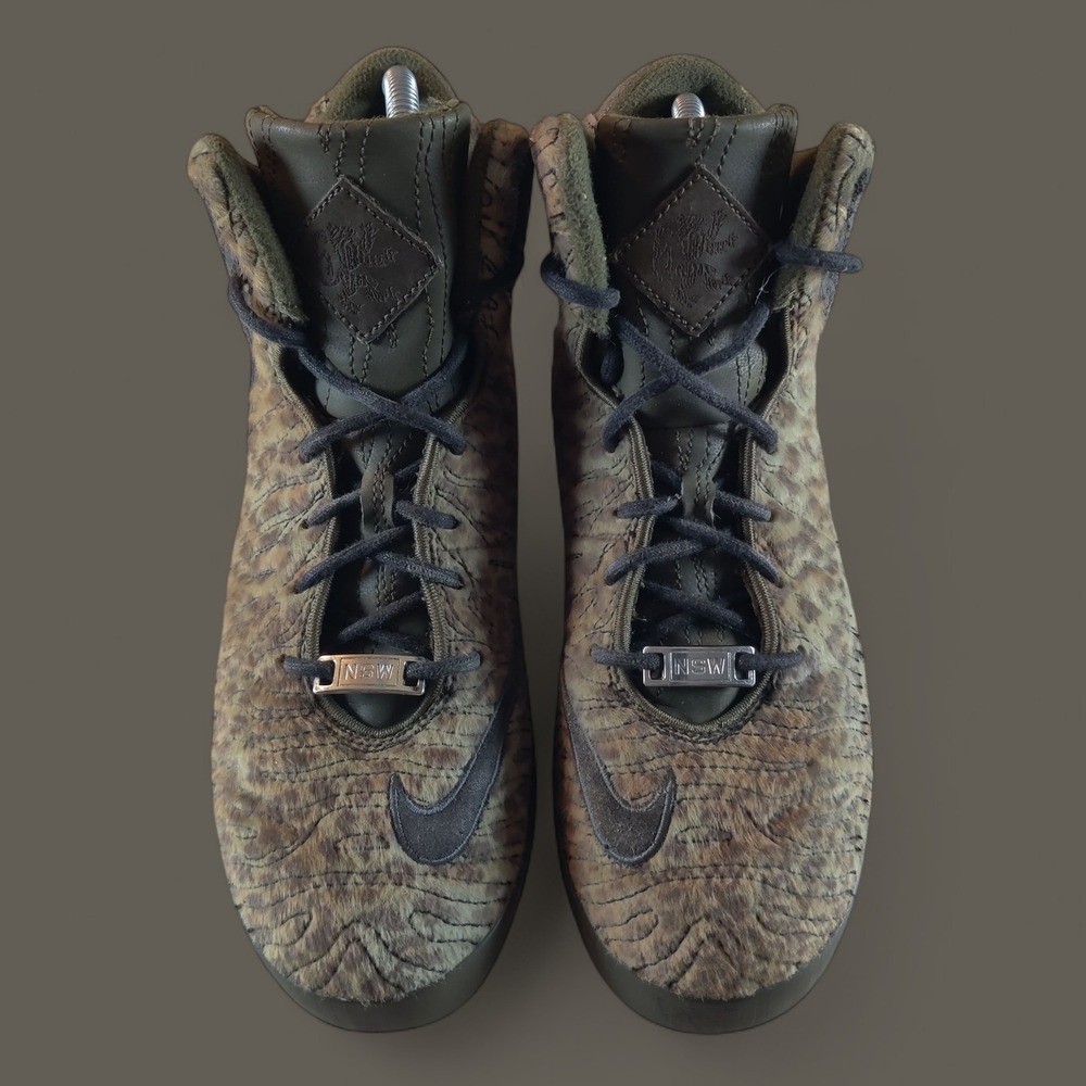 Nike LeBron 11 NSW Leopard Mens Size 8.5 / Women's Size 10 High Top Shoes